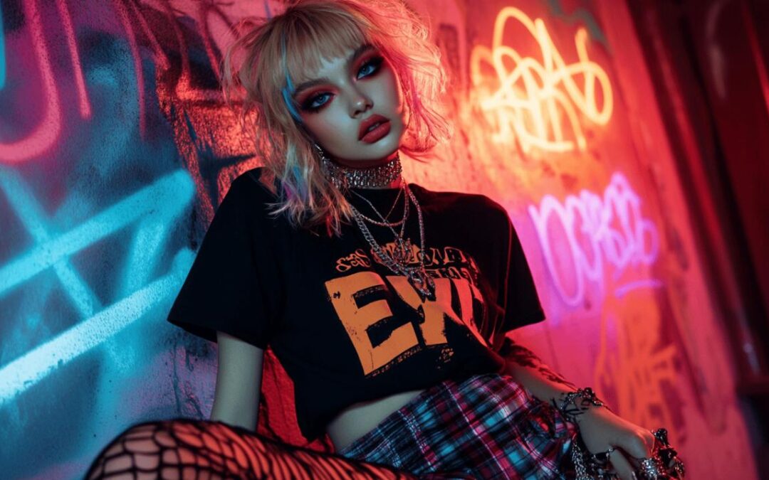 La transformation du style e-girl : de l’underground au mainstream digital